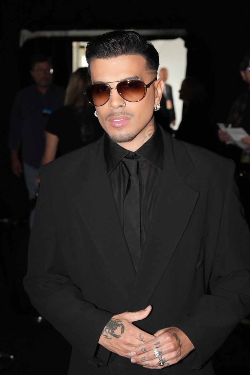 Variety's tweet image. Rauw Alejandro has arrived at the #VMAs.