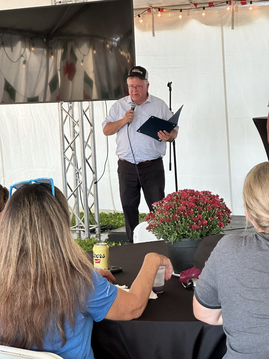 OFA congratulates <a href="/BetterFarmingON/">Better Farming | It's Farming. And It's Better.</a> for 25 years covering the world’s best farmers! It was a great celebration of a staple magazine for #ontag. It included a few words from <a href="/LisaThompsonPC/">Lisa Thompson</a>  <a href="/SenatorRobBlack/">Senator Rob Black, P. Ag. (Hon)</a> and <a href="/RobFlackEML/">Rob Flack</a>. Cheers to the next 25 years with Better Farming!