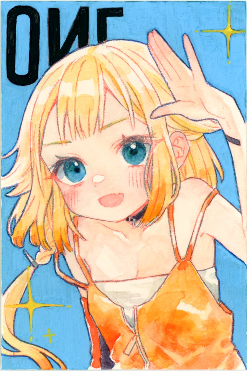 紲星あかり 「【お告知】本日20時より、原画3枚販売開始します!よろしくお願いします!!↓ショ」|山田桜🍣🦀個人依頼知り合いのみ受付のイラスト