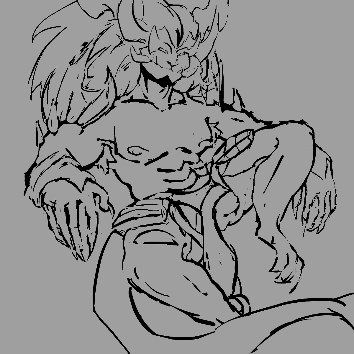 Lemony_bones's tweet photo. Dragon balls or something, I haven't watched the show

Character is called Raidzin, he belonged to my friend https://t.co/D5tU6Eygvf