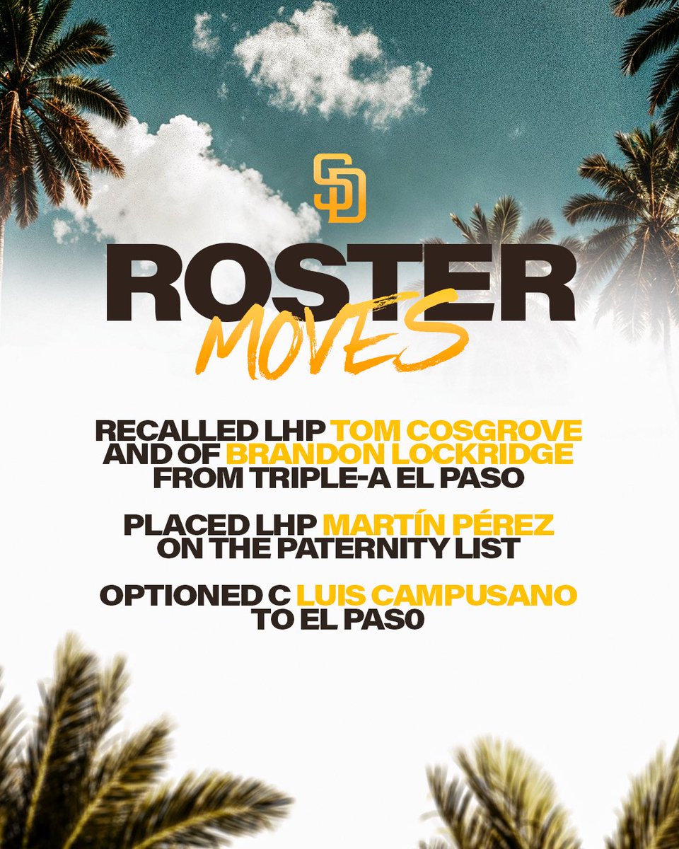 San Diego Padres tweet media