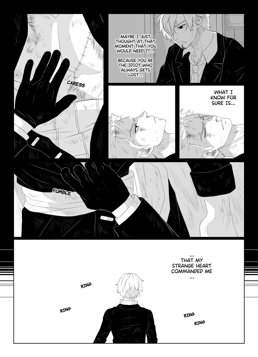 aari_arts's tweet image. What if... on Onigashima, #Sanji starts to realize his feelings for #Zoro?

The 7 pages of this #ZoSan Comic became 9 in the end, I hope you like it! The other pages are in the comments. 🙃

#onepiece