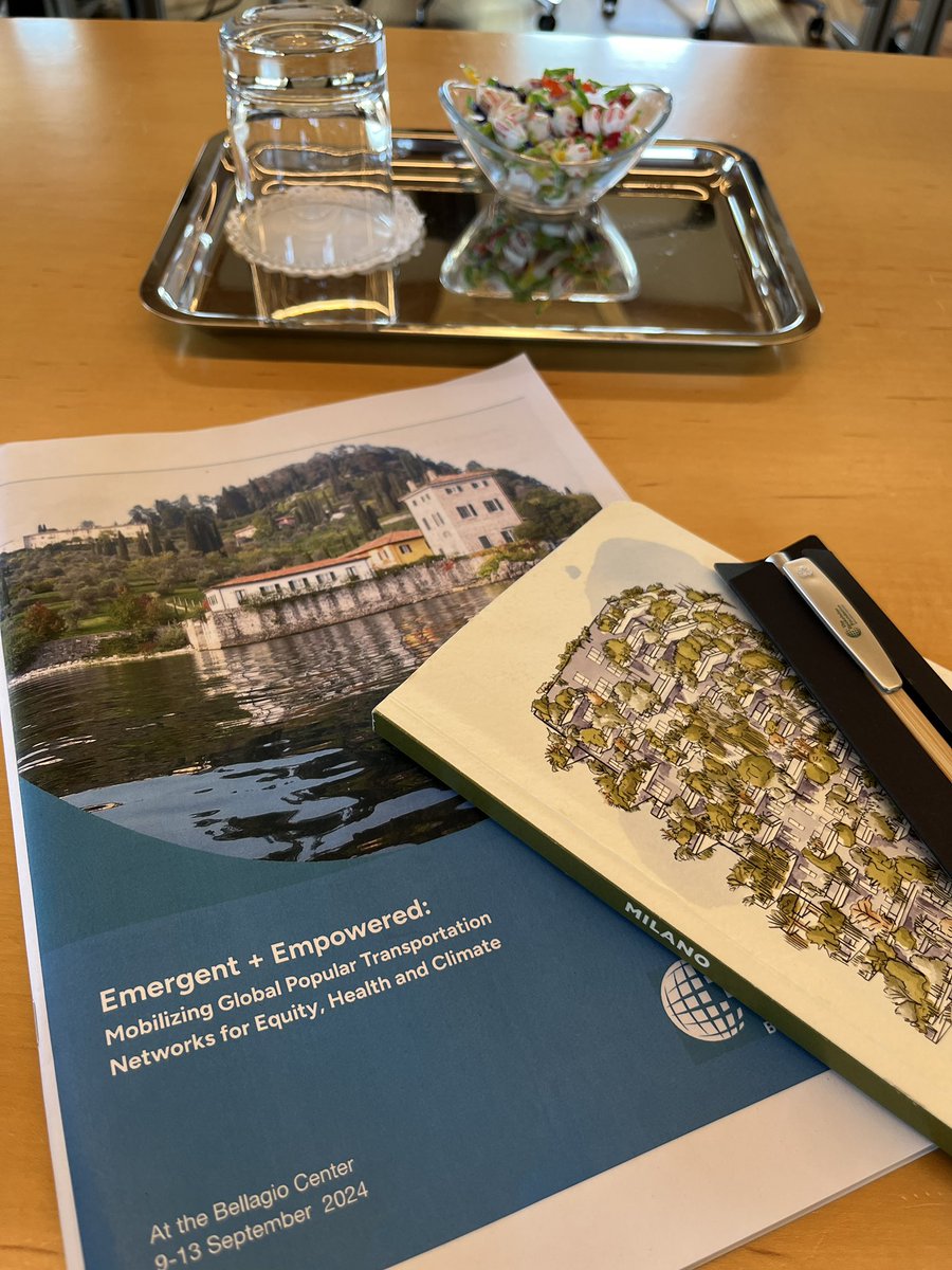 Arrived at Bellagio Center for our Emergent + Empowered convening! 
Collaborating with changemakers to integrate popular transport into global climate &amp; development strategies. Our mission: create action plans, research agendas &amp; networks to empower the popular transport sector