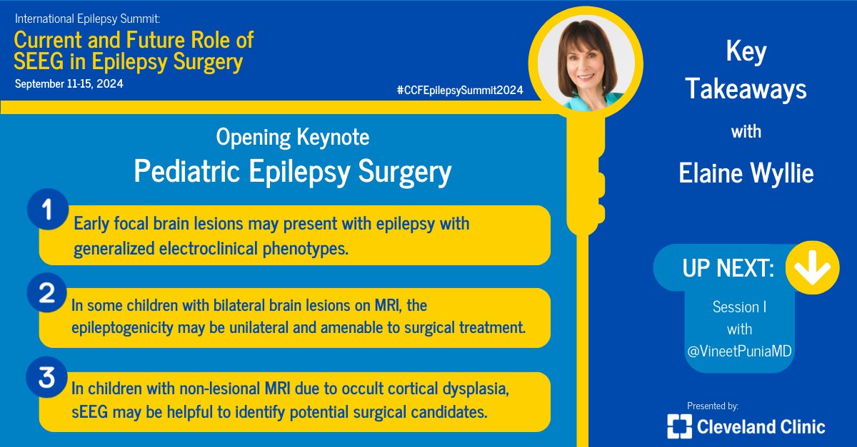Terrific Keynote address by Dr. Wyllie highlighting opportunities in children with complex challenging epilepsies. 
3 key messages ✅👇<a href="/AmEpilepsySoc/">American Epilepsy Society</a> <a href="/yesILAE/">yesILAE</a> <a href="/Child_Neurology/">Child Neurology Foundation</a>