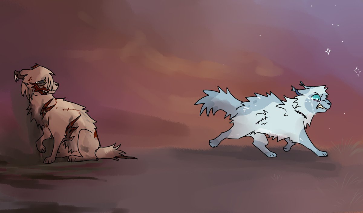 rioblitzle's tweet photo. ( warriors asc spoilers , gore / wounds )
can't ever go back. https://t.co/oaOGQ4ULxm