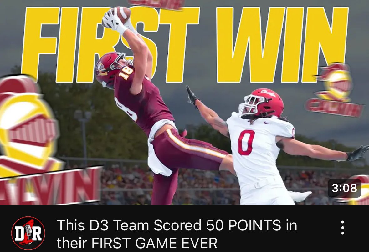 Division 1 Rejects (@d1_rejects) on Twitter photo .<a href="/CalvinKnightsFB/">Calvin Knights Football</a> has the ๐ฝ๐๐๐ winning percentage in all of CFB ๐ฎ
The Knights are 1-0, and they did it in a MASSIVE way this weekend โคต๏ธ
๐บ: youtu.be/O23P1p_uVUo?siโฆ .<a href="/CalvinKnightsFB/">Calvin Knights Football</a> has the ๐ฝ๐๐๐ winning percentage in all of CFB ๐ฎ
The Knights are 1-0, and they did it in a MASSIVE way this weekend โคต๏ธ
๐บ: youtu.be/O23P1p_uVUo?siโฆ