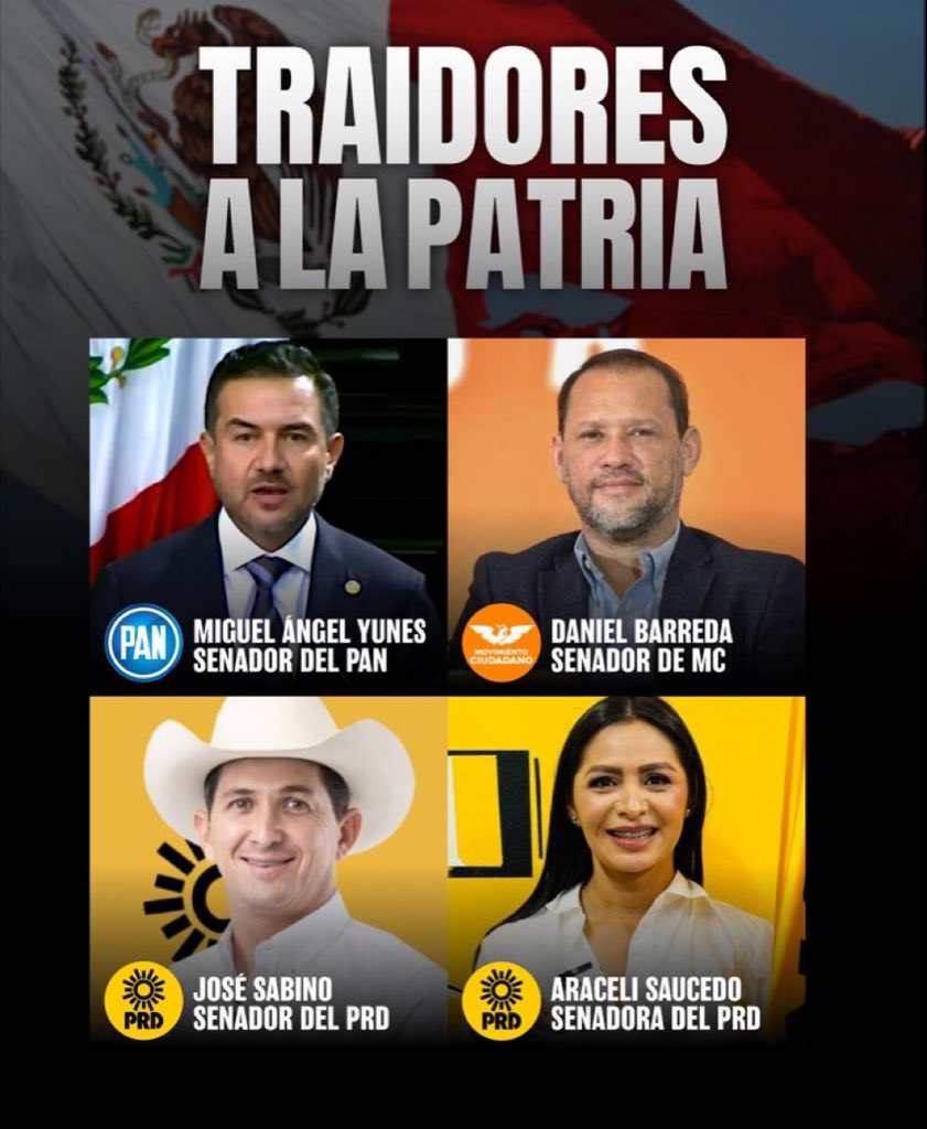 No olvidaremos los rostros de la traición 👇🏻