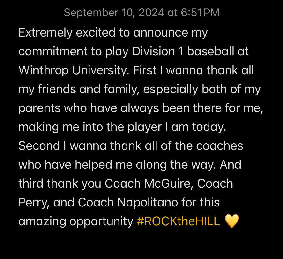 Ryker Butcher (@rykerbutcher) on Twitter photo Committed, thank you to everyone that made this possible #ROCKtheHILL 🦅💛 <a href="/dhcbaseball/">Jason mills</a> <a href="/Newperry/">Tim Perry</a> <a href="/coachnapWU/">Mike Napolitano</a> <a href="/RichmondBraves/">Richmond Braves</a> <a href="/alexsimpson155/">Alex Simpson</a> Committed, thank you to everyone that made this possible #ROCKtheHILL 🦅💛 <a href="/dhcbaseball/">Jason mills</a> <a href="/Newperry/">Tim Perry</a> <a href="/coachnapWU/">Mike Napolitano</a> <a href="/RichmondBraves/">Richmond Braves</a> <a href="/alexsimpson155/">Alex Simpson</a>