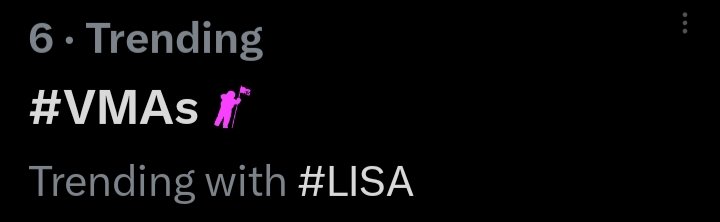 nawar_roeha's tweet photo. #VMAs is trending with #LISA .. the main character as always 

ROCKSTAR LISA ON VMAS 
#LISAisBACK_VMAs https://t.co/ntwbzrgZ5e