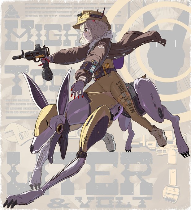 GO! Ride on! リター!#NIKKE #リター #ボルト  #2024NIKKEクリエイターフェス #ニケ #メガニケ 