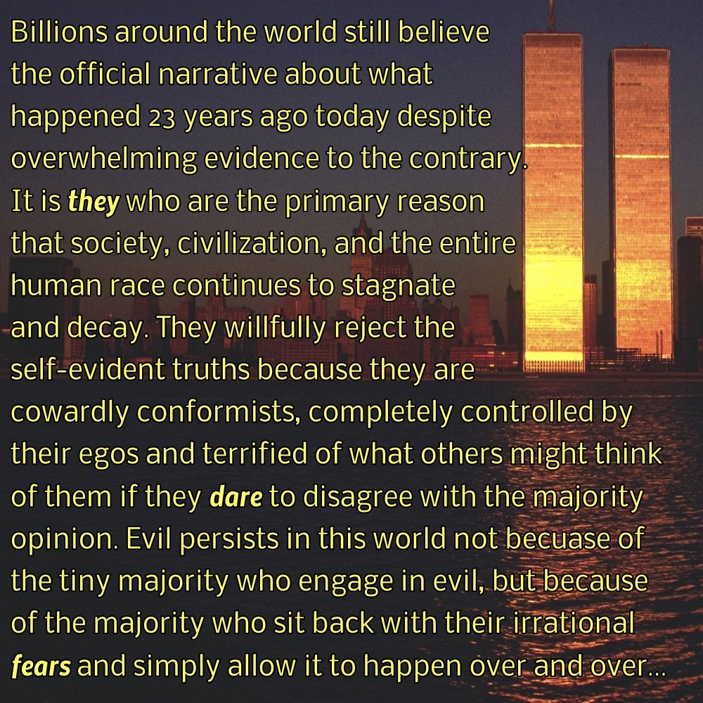 blair_huxley's tweet photo. FEAR is the great paralyzing agent in society. This is WHY they keep the masses in perpetual states of FEAR. C0V!D happened because the true perpetrators of THIS crime were not brought to justice. https://t.co/WR6myPVZWh
