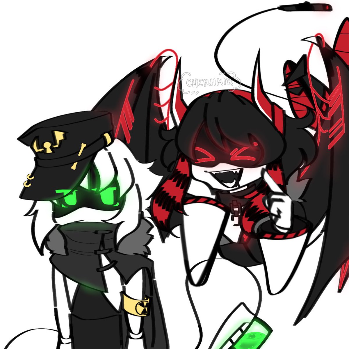 Murder drone ocs‼️ the brainrot got to me

#murderdrones