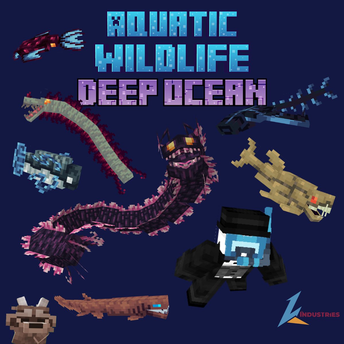 ¡With this second installment, you will enjoy the experience under the depths of the sea with new creatures.! #Blockbench #Minecraft #pixelart #lowpoly 

<a href="/MCModelsNet/">MCModels</a> 
<a href="/EliteFantasy7/">EliteFantasy</a> 
Link: mcmodels.net/products/12455…