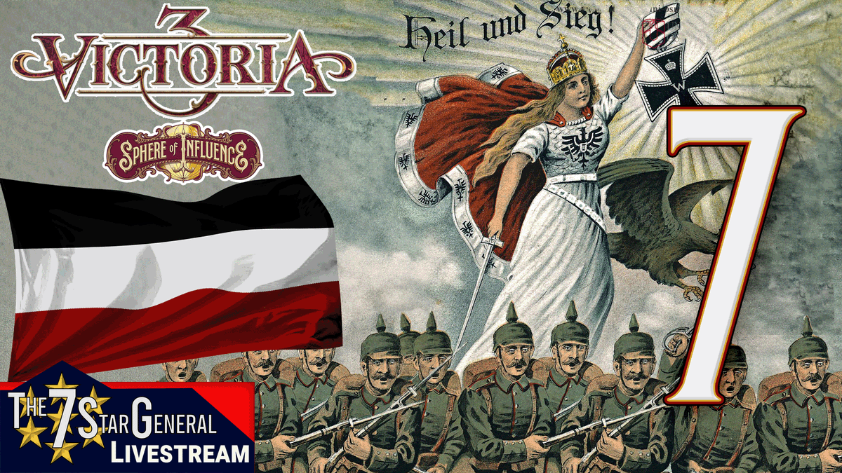 CalebBuchinger's tweet photo. 🛠️ 💵 Victoria 3 Sphere of Influence 💵 🛠️
#German Empire
from #Prussia
#Germany Ambitions
#Livestream 7
1920
#Kaiserreich
🟣 #Twitch 🟣
https://t.co/F2NQhp7yPg
#TikTok
https://t.co/CiJb1eBEA1
⭐️⭐️⭐️⭐️⭐️⭐️⭐️
#T7SG
#Victoria3 #Vicky3 #SphereOfInfluence https://t.co/ony6tf2Tuv