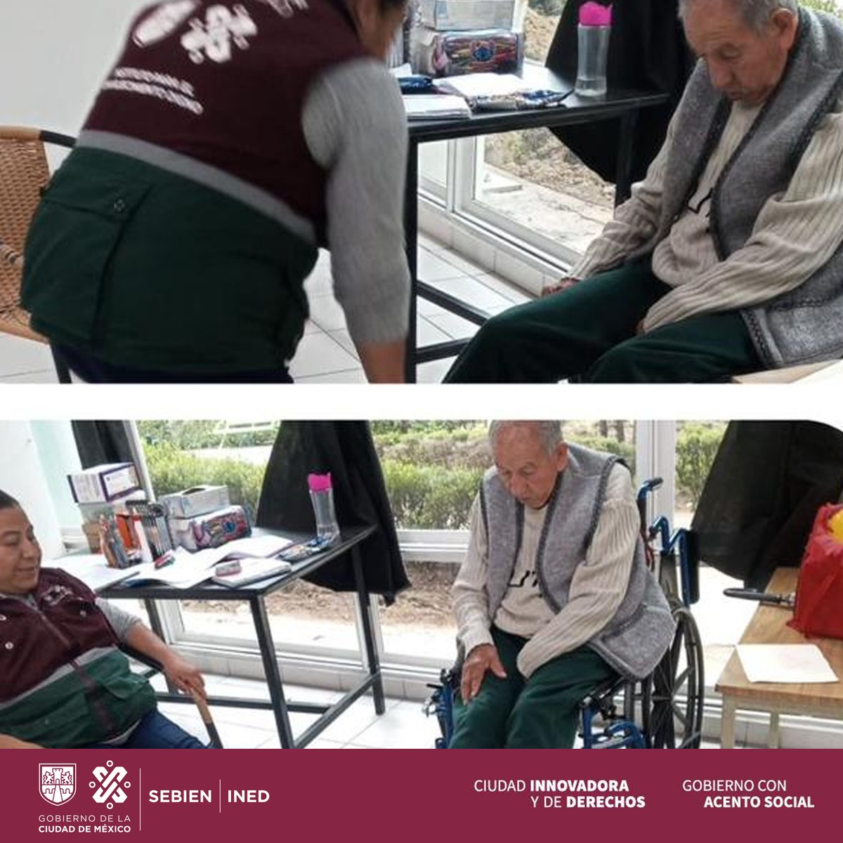 🔴#EnvejecimientoDigno | En el #CEDE La Espiga del #INED, #PersonasMayores realizan ejercicios con el fin de recuperar fuerzas y movimiento en miembros inferiores. 👵❤️👴
<a href="/GobCDMX/">Gobierno de la Ciudad de México</a>
<a href="/SEBIEN_cdmx/">Secretaría de Bienestar e Igualdad Social</a>
<a href="/martibatres/">Martí Batres</a>
<a href="/juangerardolh/">Juan Gerardo López Hernández</a>
<a href="/velvet_bet/">Beatriz García Cruz</a>