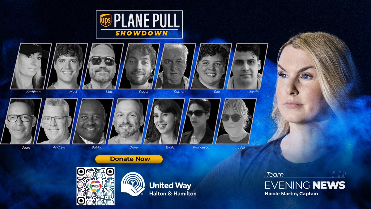 Nicole Martin (@nicolemartintv) on Twitter photo On September 21st the <a href="/CHCHNews/">CHCH News</a> Evening Team is set to take on <a href="/morninglive/">Morning Live</a> in the <a href="/unitedwayhh/">United Way Halton & Hamilton</a> Plane Pull! If you'd like to donate to an incredible cause and support our team, please check out our page here: unitedwayhaltonhamilton.akaraisin.com/ui/06760DCD8DD… On September 21st the <a href="/CHCHNews/">CHCH News</a> Evening Team is set to take on <a href="/morninglive/">Morning Live</a> in the <a href="/unitedwayhh/">United Way Halton & Hamilton</a> Plane Pull! If you'd like to donate to an incredible cause and support our team, please check out our page here: unitedwayhaltonhamilton.akaraisin.com/ui/06760DCD8DD…
