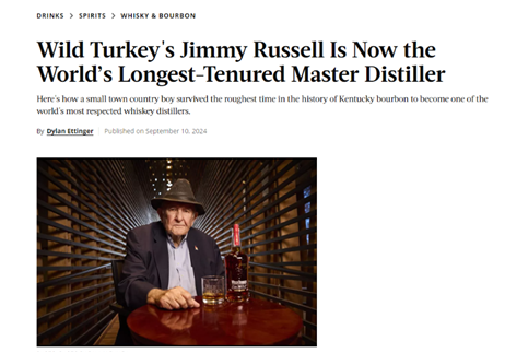 #jimmyrussell #bourbon #whiskey