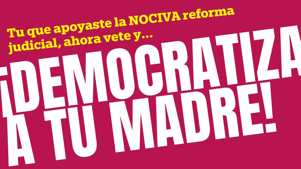 redbetolealmx's tweet image. ¡SECUESTRAN Y DAN MILLONES PARA CONVENCER CON DINERO A QUIENES NO CONVENCEN CON PROPUESTA!

Eres una tirana miserable y nociva para los mexicanos con tus engaños, corrupción y abusos

@claudiashein @lopezobrador_

#ReformaAlPoderJudicia #ReformaPoderJudicial