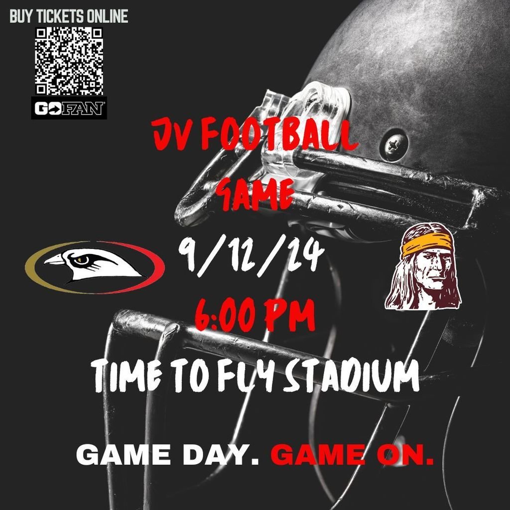 Come support JV Football on their first game of the season! 

Tickets: 
gofan.co/event/1565864?…