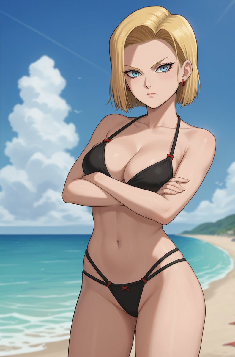30. Android 18 - Pin up