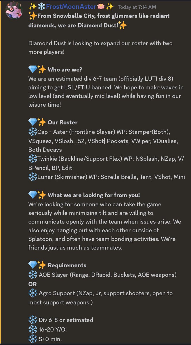 ✨💎Diamond Dust💎✨ tweet media