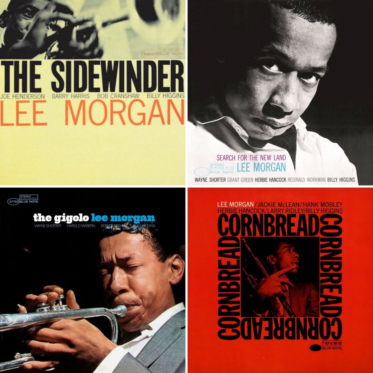 You’re taking a two hour drive and you ONLY have these FOUR CD’s in your car. Which ONE are you listening to FIRST? #Jazz #LeeMorgan #BlueNoteRecords #JazzQuestion