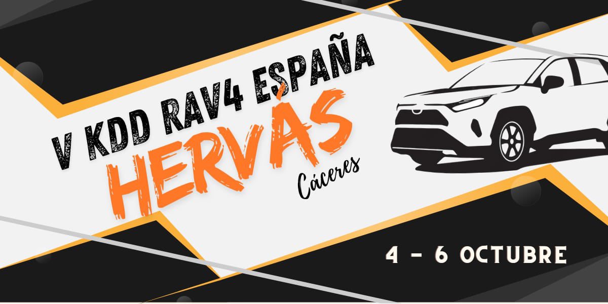 ClubRav4's tweet image. ¡Ya se va acercando nuestra V KDD !
Si queréis apuntaros , seguro que lo pasaréis genial
Enlace para hacer la inscripción: clubrav4.es/hervas/