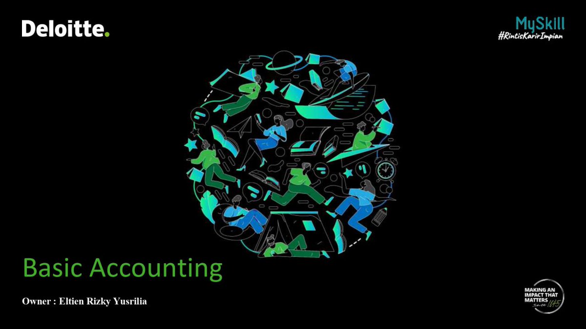 positivethingsl's tweet photo. Hi! Kemarin aku ikutan bootcamp gratisnya Myskill x Deloitte tentang Basic Accounting.
Alhamdulillah dapat banyak insight dan bisa mengaplikasikan pembelajarannya secara langsung. 
So grateful (><)
#LearnatMySkill https://t.co/ixEI5DTMYy