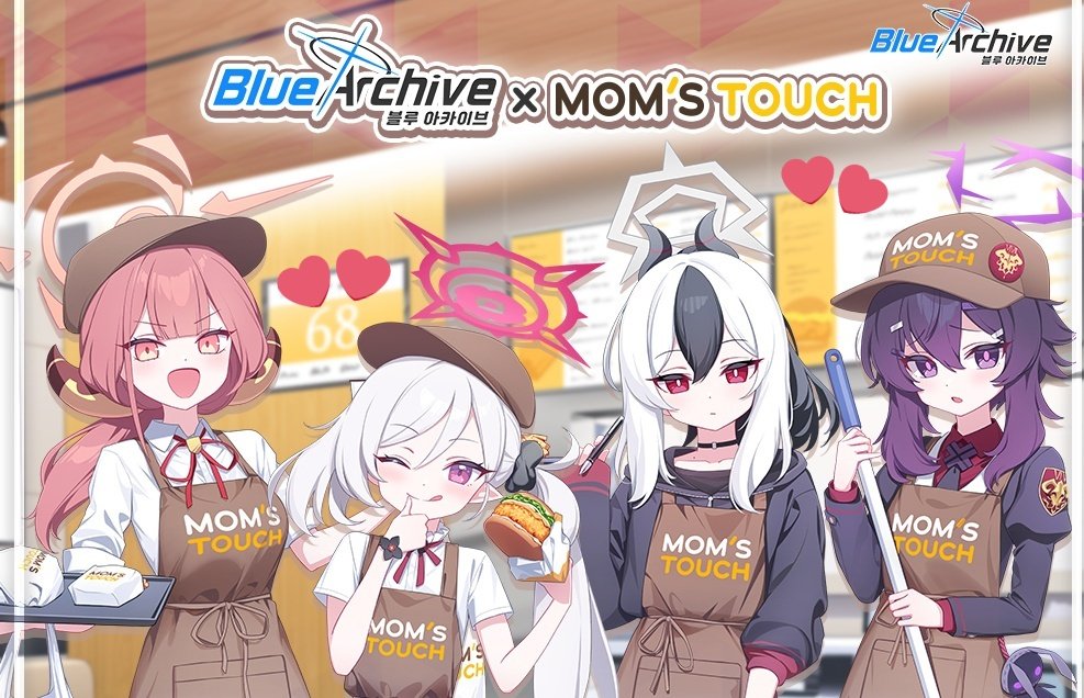 【韓国限定】ブルーアーカイブ マムズタッチコラボ アクリルスタンドセット 韓国限定】ブルーアーカイブ マムズタッチコラボ アクリルスタンド