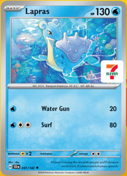 pokebeach's tweet photo. First Ever "7-Eleven" English Promo Releasing: Lapras!

Check out this article on PokeBeach for all the details:

➡️ https://t.co/nzc9HJVVG7 https://t.co/g11imbYF9Y