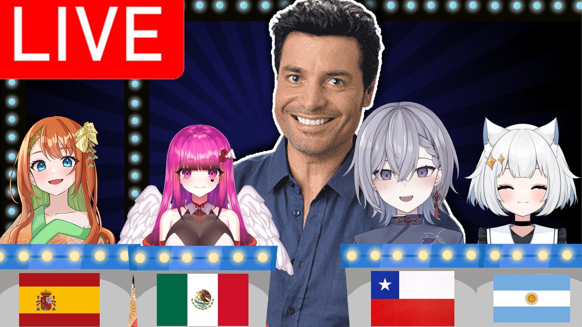 Hola chicos en 14 sábado Estará haciendo una 3ra edición de:

-Adivina la nacionalidad de los Hispanos-

🔻Participantes🔻
@yase
<a href="/Yume_Mimir/">真昼ゆめ⛅️💫@療養中</a> 
<a href="/ioriteranami/">てらなみ いおり💫🪭- iori teranami -</a> 
<a href="/zinseifunTai/">ただのれゐ🐲💕@3.12 21時- 3Dお披露目まで後11日♥</a> 

Directo:youtube.com/watch?v=PUGJHn…
