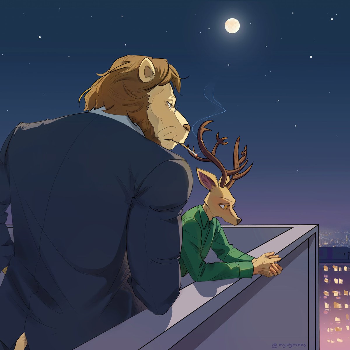 mywynonas's tweet image. #BEASTARS #ビースターズ #イブルイ