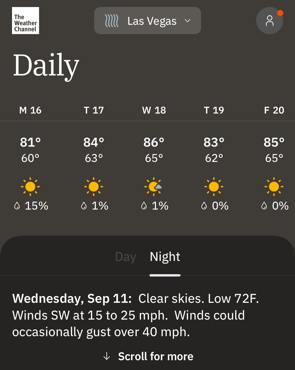 1ShannonMullin1's tweet photo. Perfect weather in Las Vegas next week for #mppc and the Microsoft Power Platform Conference. Hope to see many of you there #mppc #powerplatform #msdyn365bc https://t.co/vmAhwT3WKw