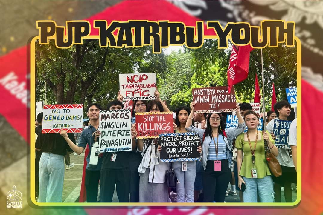 KATRIBU_PUP's tweet photo. ISKOLAR AT NATIONAL MINORITIES ADVOCATES NG BAYAN, NGAYON AY LUMALABAN!

SUMALI SA KATRIBU PUP!
https://t.co/7Vbf6aaSgp
https://t.co/7Vbf6aaSgp
https://t.co/7Vbf6aaSgp

#DefendAncestralLands
#FirstDayFight
#JoinKATRIBUPUP https://t.co/CD67aNdmzL
