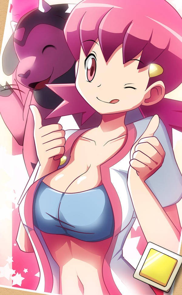 vivivoovoo's tweet photo. That one gym leader who made you take gender seriously.
#Whitney #Pokemon https://t.co/fNM6W7XO5b