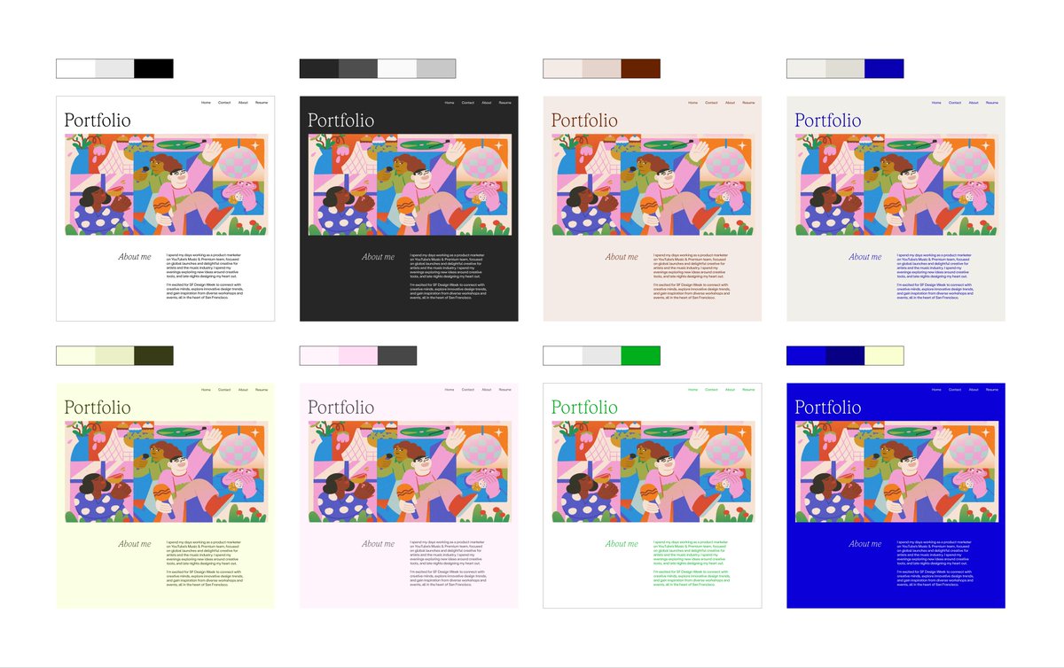 Psst.... new colors in Publish Pages dropped last week