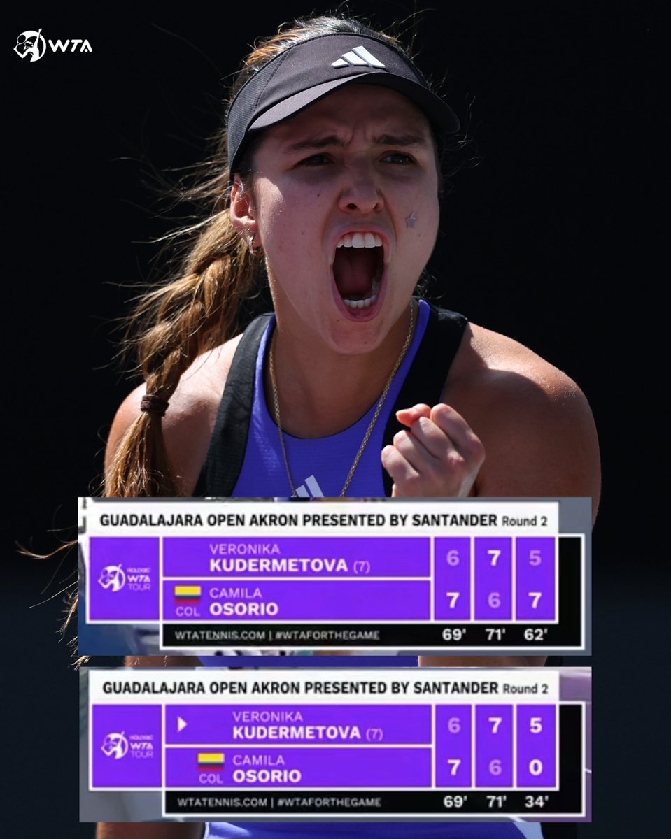 WTA's tweet photo. NEVER GIVE UP MENTALITY 😤

@CamiOsorioTenis | #GDLOpenAKRONxSantander https://t.co/34YMtKz6RD