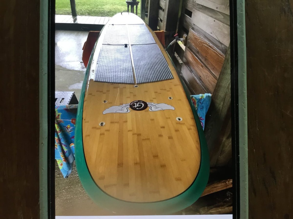 Look at this beauty! GT BAMBOO 10’6” Stand Up Paddleboard for sale  buff.ly/3Xo1F51