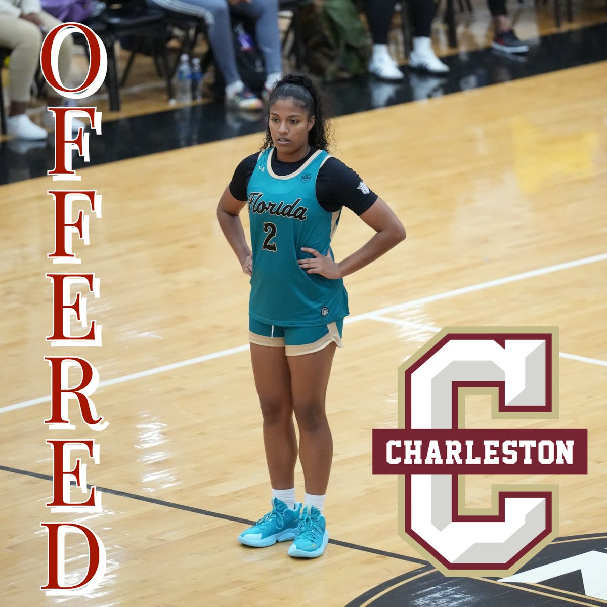 After a great conversation with Coach Schneider, I am blessed to receive an offer from the College of Charleston. #godsplan #agtg