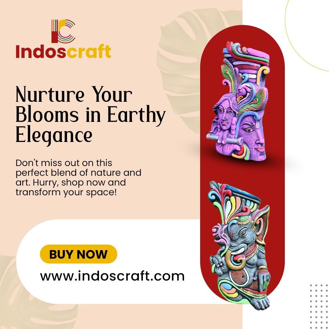 Indoscraft1's tweet image. Nature meets elegance with Indoscraft's Terracotta Vases!
Handcrafted in West Bengal &amp;amp; North East India, these artistic planters bring timeless beauty to your space.🛒
Shop: buff.ly/3zqq7e6
#IndianArt #Terracotta #Indoscraft #ShopNow #OnlineStore #HomeDecor #Handicrafts