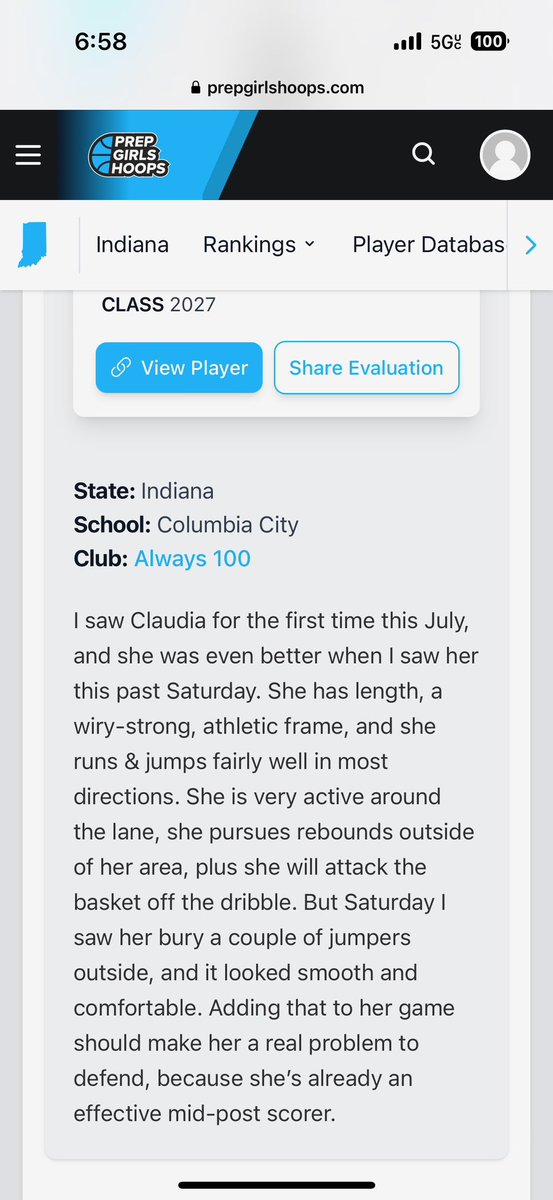 Thanks for the write up! <a href="/PGHIndiana/">Prep Girls Hoops Indiana</a> <a href="/vjhAlways100/">Always 100</a>