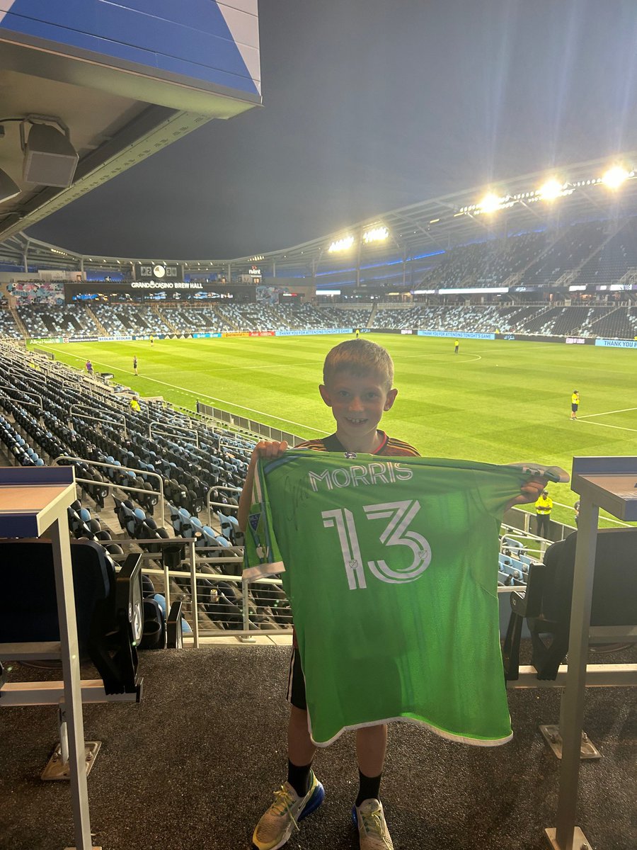 Jordan Morris Foundation tweet media