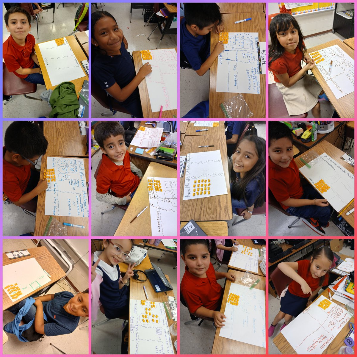 Learning different multiplication strategies using gold fish. They sure enjoyed this activity.😊
#3rdgrade
#LaurelesMustangs