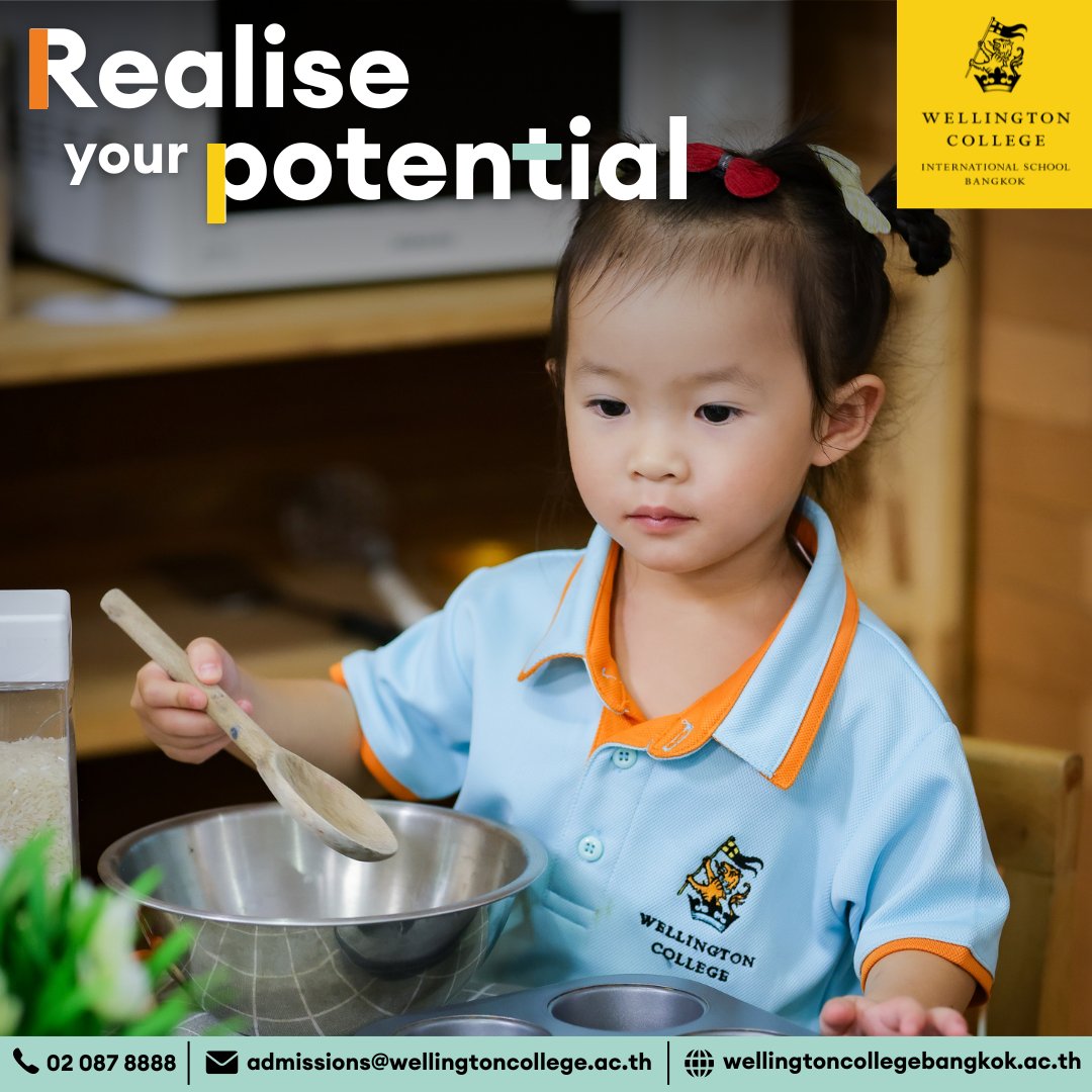 At Wellington College Bangkok we ensure that every child realises their full potential. Whatever their age, whatever their dreams, whatever their passion. We welcome children from 2-18 in search of an outstanding British education in Bangkok. Admissions@wellingtoncollege.ac.th