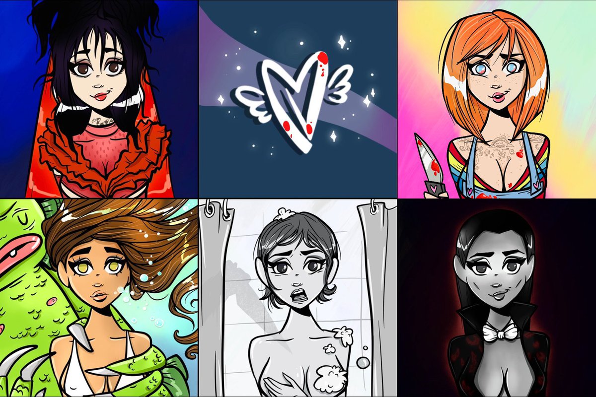 Ana is a real magician!
Look what she drew for the Friday the 13th special drop

Dont miss the boat
<a href="/theinkedminkNFT/">Ana 💎💜</a> 💎