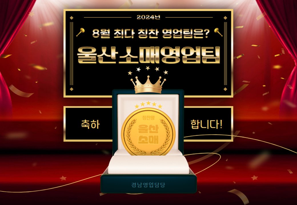 gimgaeu96205295's tweet photo. 당신은 칭찬받기 위해 태어난 사람~♡

8월은 오직1개영업팀이었죠~
칭찬주인공은 울산소매영업팀이었습니다!

울산 칭찬주인공 6명을 위해 
울산으로 달려가 파티를 즐겼답니다^^

각자의 자리에서 화이팅해주시고,
오늘받은 칭찬사랑은 또 다른 주인공에게 나눠주세요~~♡

#경남Easy https://t.co/nI4H1TsJRv