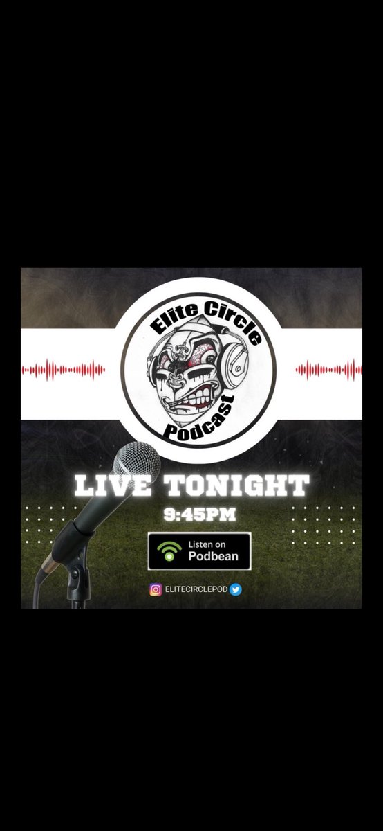 Elitecirclepod's tweet photo. 📣 Ready to talk some football⁉️ Join us #FantasyFootball #NFL https://t.co/luzioV5RO0