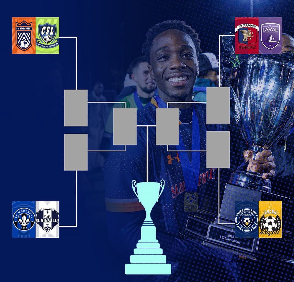 Csstlaurent_pro's tweet image. La défense de notre titre de vainqueur de coupe du Québec débute dès ce samedi avec les quarts de finales face au CS Longueuil.

🗓️Samedi 14 Septembre 
🕔17h 
🏟️Vanier

@Ligue1QC