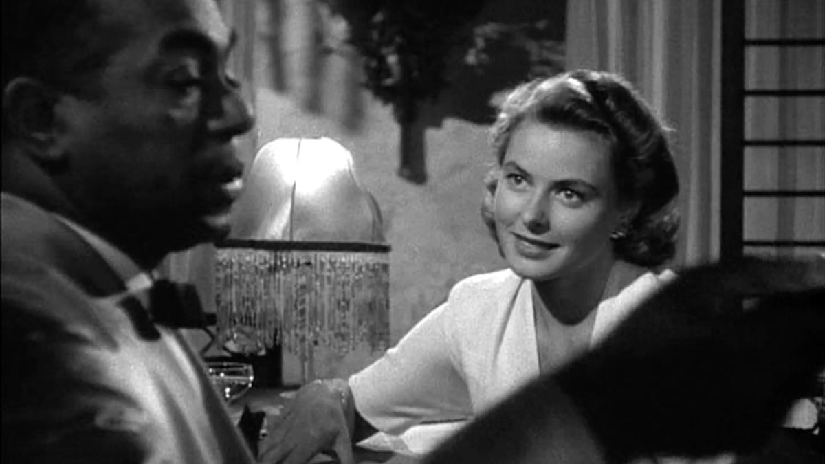 BenjBrantley's tweet photo. She makes the request in a hushed voice that tells us what she is suggesting is both forbidden and absolutely necessary. No one could deny her. It gets me every time, when Ingrid Bergman says, "Play it, Sam. Play 'As Time Goes By.'" And I'm hooked on "Casablanca" all over again. https://t.co/809NIR78jy