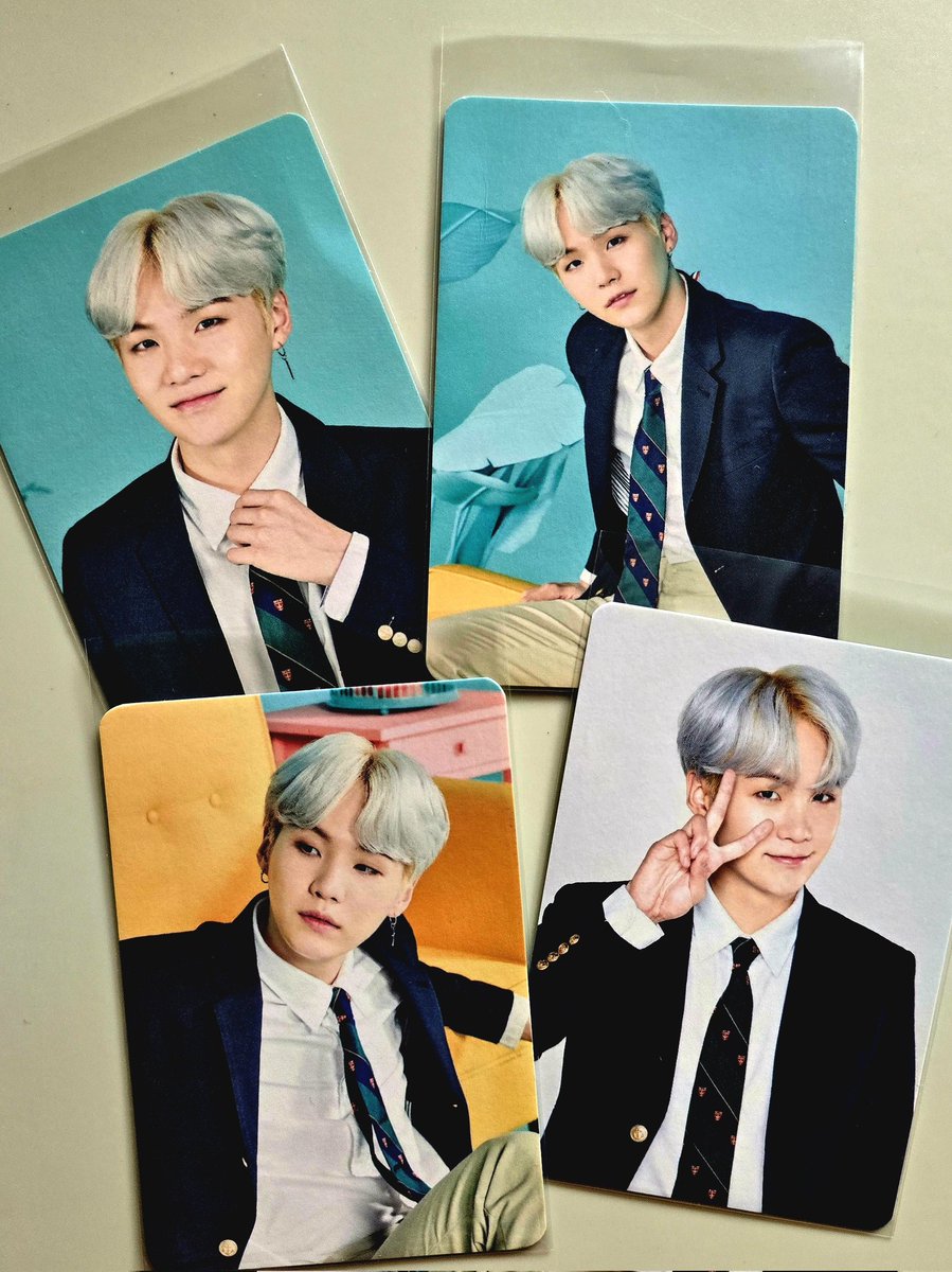 Still one of my favorite Yoongi eras. One last look before they fly to their new owner. 😊